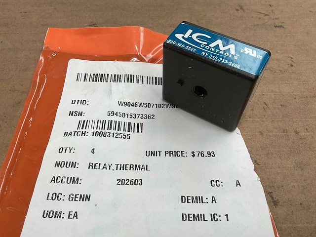 Icm controls thermal relay (4x) - afbeelding 1 van  5