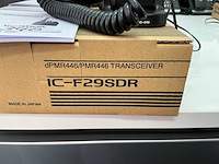 Icom ic-f729sdr walkie-talkie (3x) - afbeelding 1 van  1