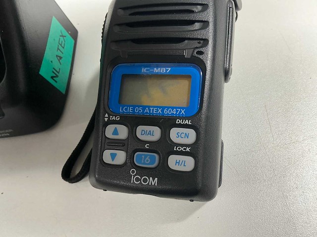 Icom ic-m87 atex portofoon (2x) - afbeelding 4 van  6