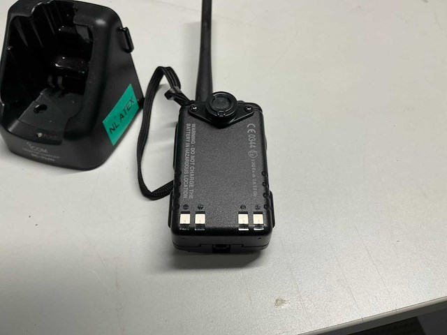 Icom ic-m87 atex portofoon (2x) - afbeelding 5 van  6
