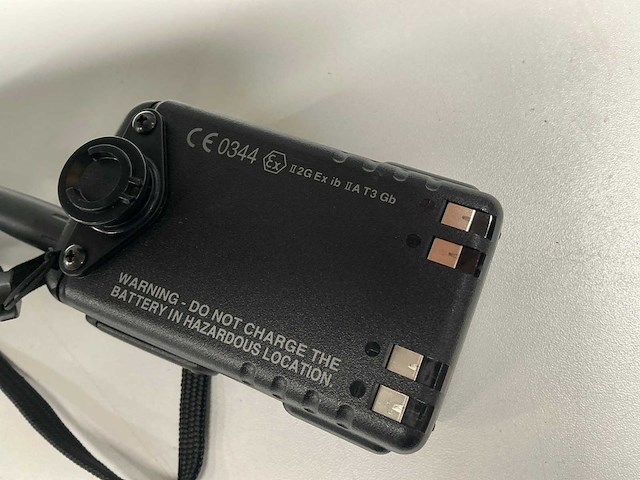 Icom ic-m87 atex portofoon (2x) - afbeelding 6 van  6