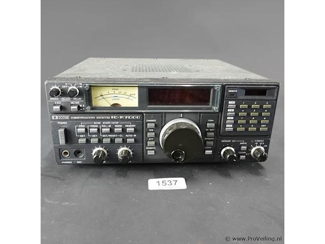 Icom ic-r7000 breedbandige communicatie-ontvanger (hf/vhf/uhf). - afbeelding 2 van  8