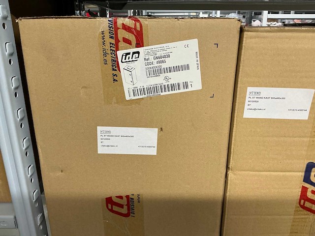 Ide pl st wand kasten 600x400x300 (5x) - afbeelding 2 van  6