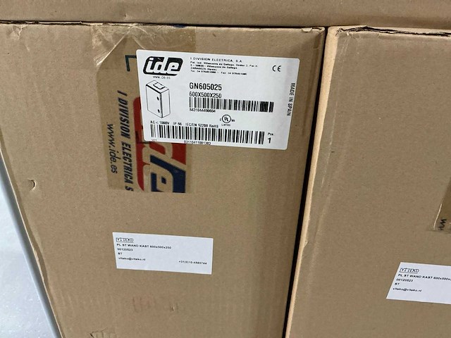 Ide pl st wand kasten 600x500x250 (5x) - afbeelding 2 van  6