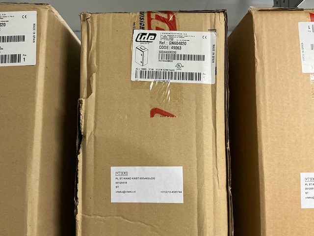 Ide wand kasten 600x400x200 (4x) - afbeelding 2 van  3