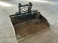 Ideaal 1.700 mm hydraulische heftruckschepbak met uitdrukschuif – fem 2a - afbeelding 6 van  13