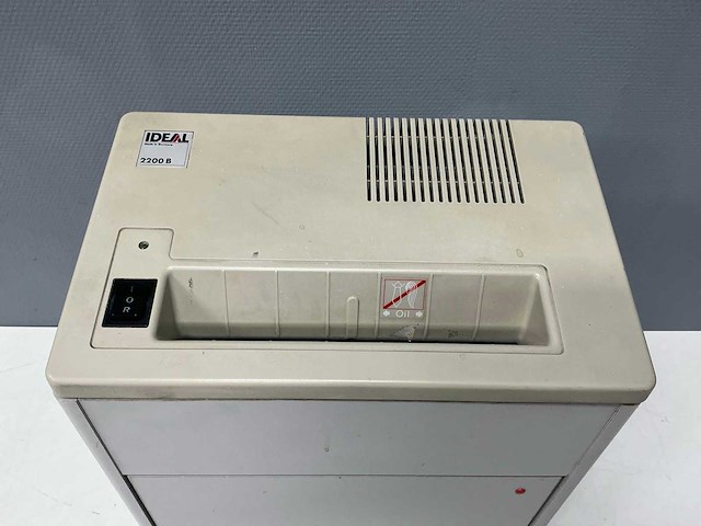 Ideal - 1991 - 2200b - papierversnipperaars - afbeelding 5 van  10