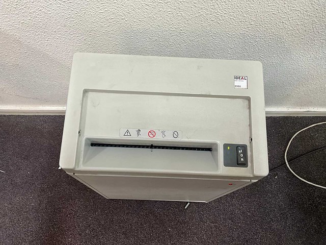 Ideal 2350 papierschredder - afbeelding 2 van  4