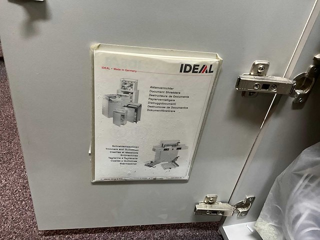 Ideal 2350 papierschredder - afbeelding 4 van  4