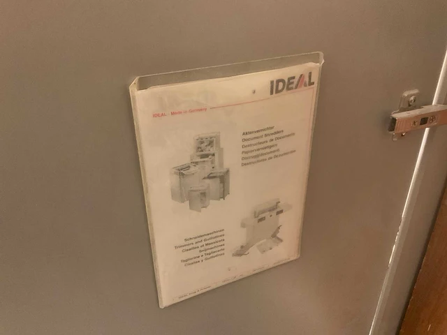 Ideal 2602 papier shredder - afbeelding 3 van  5