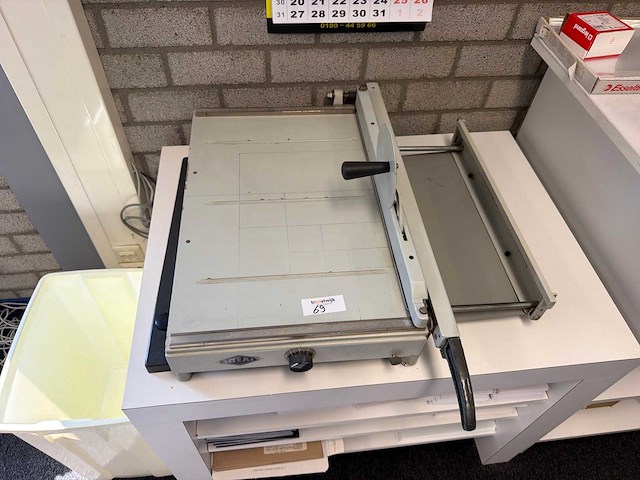 Ideal handmatige papier snijmachine - afbeelding 3 van  4