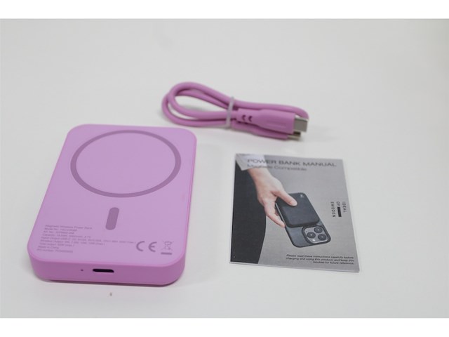 Ideal of sweden powerbank magsafe bubblegum roze - afbeelding 3 van  3