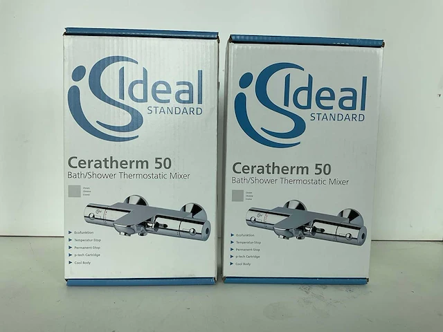 Ideal standaard - ceratherm 50 - a5550aa - badkraan (2x) - afbeelding 8 van  9