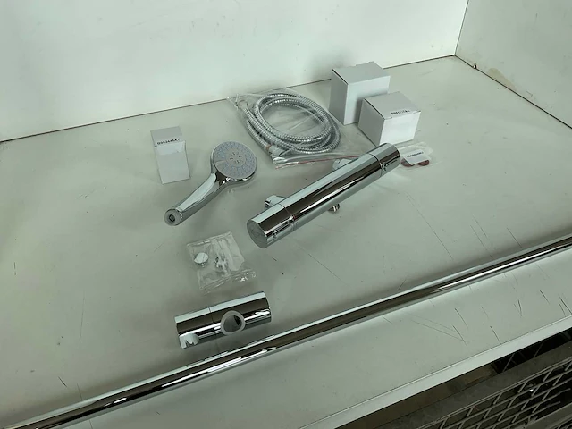 Ideal standard - ceralin - f2912aa - douche thermostaatkraan met glijstangset - afbeelding 1 van  7