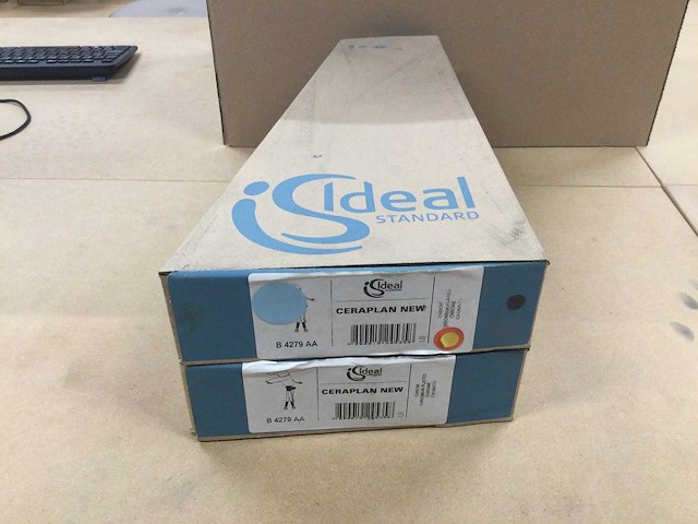 Ideal standard - ceraplan new - - opbouw wastafelkraan met waste bediening (2x) - afbeelding 4 van  5