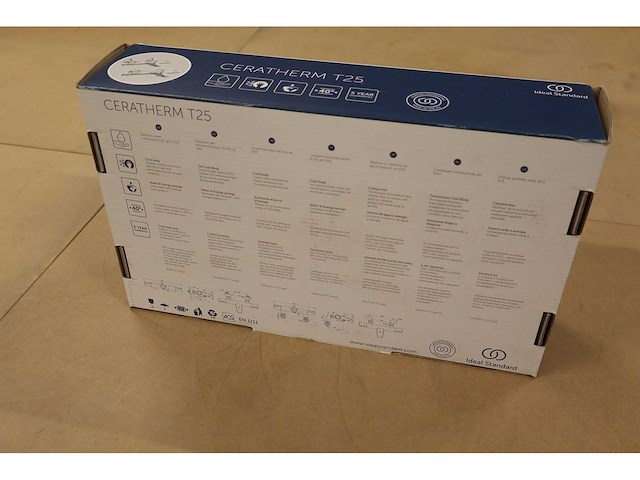 Ideal standard - ceratherm - - thermostatische bad-/douchemengkraan - afbeelding 7 van  8