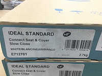 Ideal standard - e712701 - connect seart & cover slow close - toiletzitting slow close (6x) - afbeelding 4 van  5