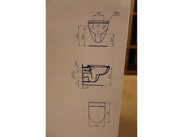 Ideal standard - i.life a - - toilet - afbeelding 5 van  7