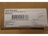 Ideal standard - oleas m2 - - mechanisch bedieningspaneel / drukplaat voor toilet (15x) - afbeelding 4 van  4