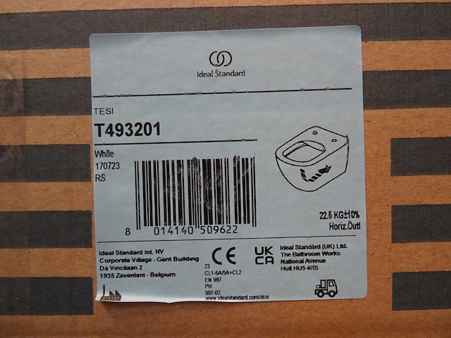 Ideal standard - tesi - t493201 - toilet - afbeelding 3 van  3