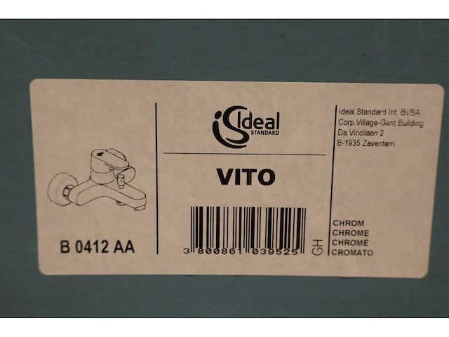 Ideal standard - vito b0412aa - - bad-/douchemengkraan (3x) - afbeelding 3 van  4