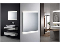 Ideal standard adapto spiegel 80 cm met led-verlichting en anti-condensfunctie