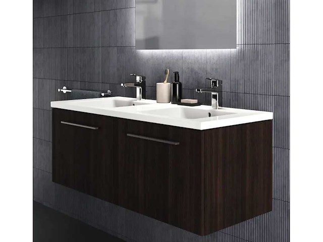 Ideal standard badkamermeubel met dubbele wasbak 120cm - afbeelding 1 van  4