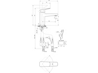 Ideal standard ceraplan mengkraan zwart - afbeelding 3 van  3