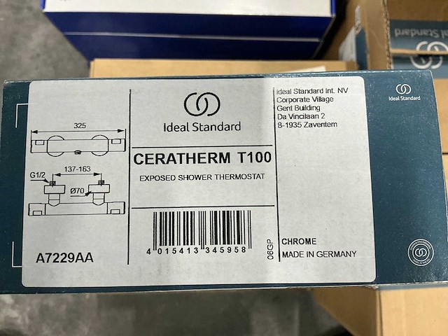 Ideal standard ceratherm t100 douchethermostaat (2x) - afbeelding 6 van  9