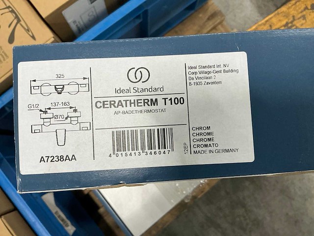 Ideal standard ceratherm t100 douchethermostaat (3x) - afbeelding 6 van  7
