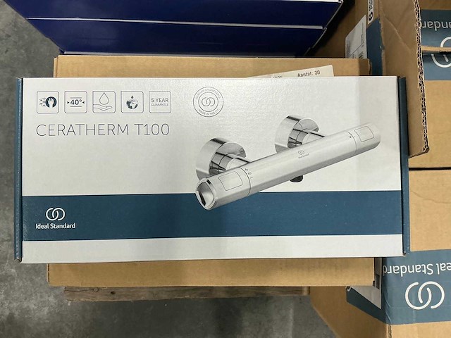 Ideal standard ceratherm t100 douchethermostaat (6x) - afbeelding 7 van  9