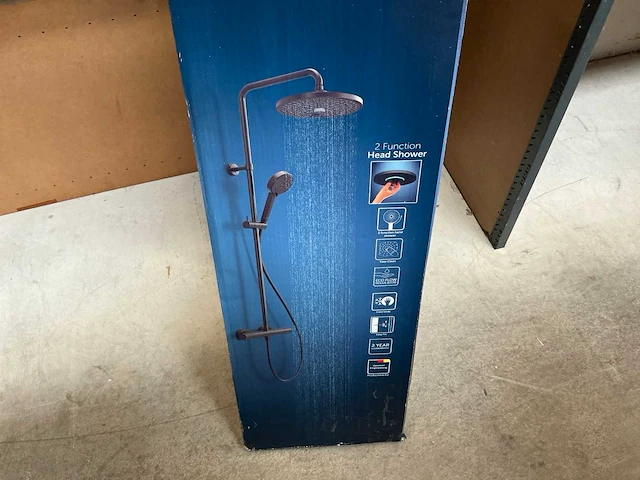 Ideal standard ceratherm t25+ doucheset zwart - afbeelding 1 van  4