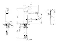 Ideal standard connect air wastafelkraan (10x) - afbeelding 2 van  7
