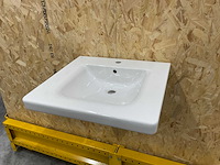 Ideal standard connect freedom wastafel met kraangat en overloop - afbeelding 2 van  9