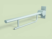 Ideal standard contour 21 opklapbare armsteun wit s6360ac - afbeelding 1 van  3