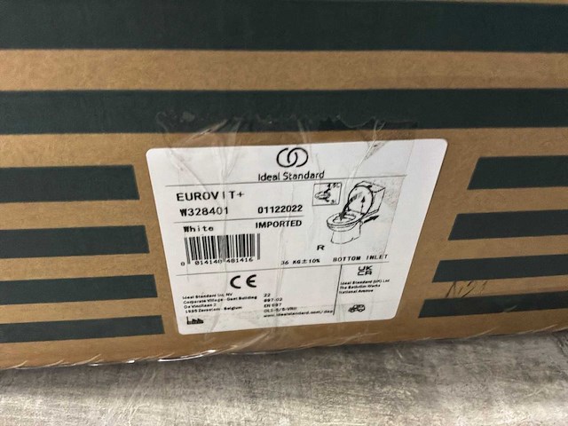 Ideal standard eurovit closet staand rimless set - afbeelding 8 van  9