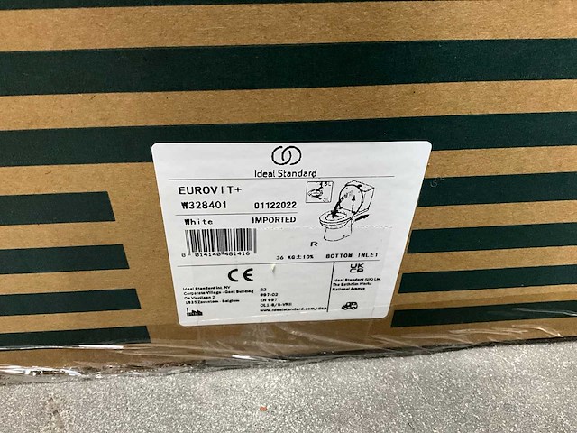 Ideal standard eurovit duoblok toilet - afbeelding 3 van  3