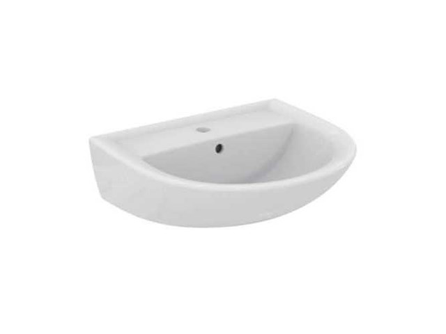 Ideal standard eurovit wastafel 55 cm – wit - afbeelding 1 van  1