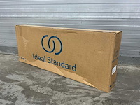 Ideal standard extra dubbele wastafel met 2 kraangaten en overloop - afbeelding 7 van  9