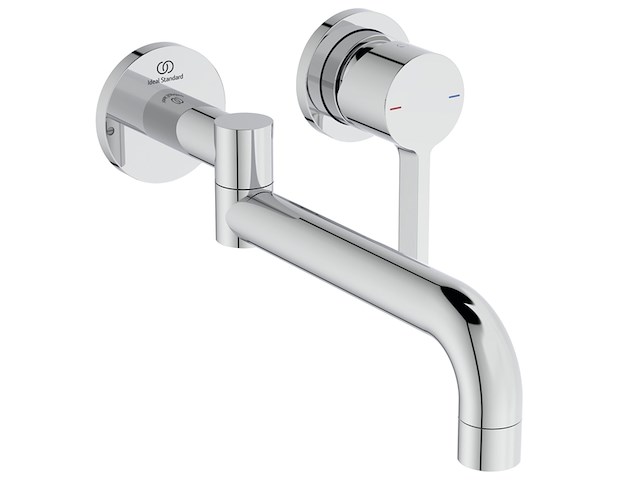 Ideal standard gusto inbouw wastafelkraan 2 gats chroom - afbeelding 1 van  5