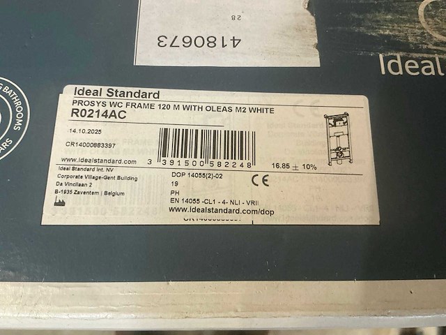 Ideal standard prosys r0214ac toilet inbouwframe - afbeelding 2 van  5