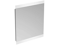 Ideal standard t3346bh spiegel 600x700mm verlichting indirect voor boven en onder, anticondens - afbeelding 1 van  5