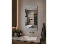 Ideal standard t3346bh spiegel 600x700mm verlichting indirect voor boven en onder, anticondens - afbeelding 1 van  12