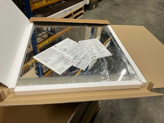 Ideal standard t3346bh spiegel 600x700mm verlichting indirect voor boven en onder, anticondens - afbeelding 10 van  12