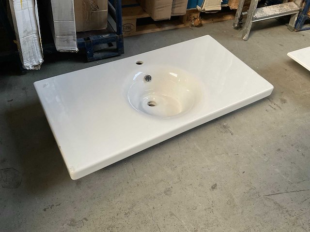 Ideal standard wastafel keramisch 100x52cm - afbeelding 3 van  3