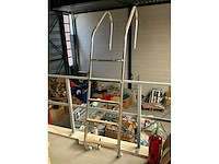 Ideal wijd model (marina) zwembadtrap - afbeelding 2 van  4