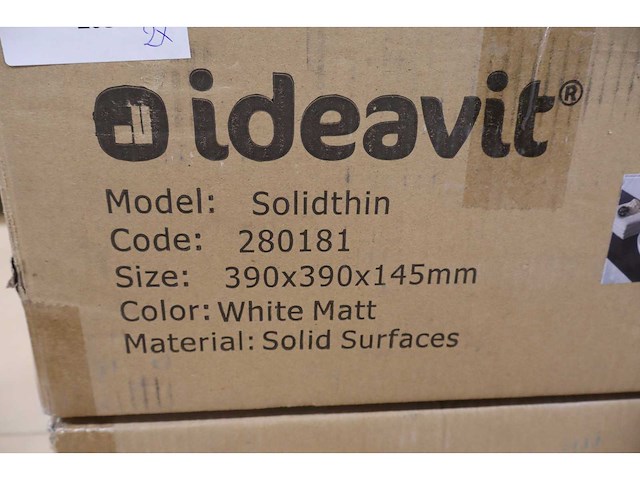 Ideavit - solidthin 39 - - opzet waskommen (2x) - afbeelding 2 van  5