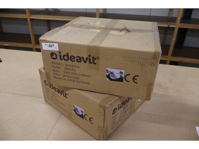 Ideavit - solidthin 39 - - opzet waskommen (2x) - afbeelding 4 van  5