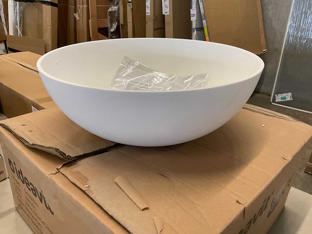 Ideavit solid thin waskom solid surface - afbeelding 2 van  4