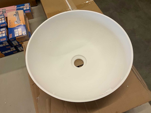 Ideavit solid thin waskom solid surface - afbeelding 3 van  4